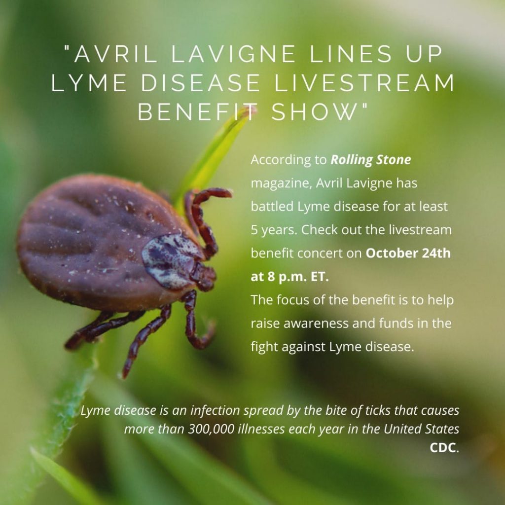 Avril Lavigne Benefit Concert for Lyme Disease